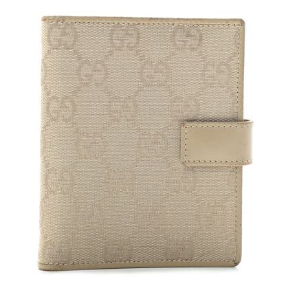 Gucci Monogram Small Ring Agenda Beige 1 of 9
