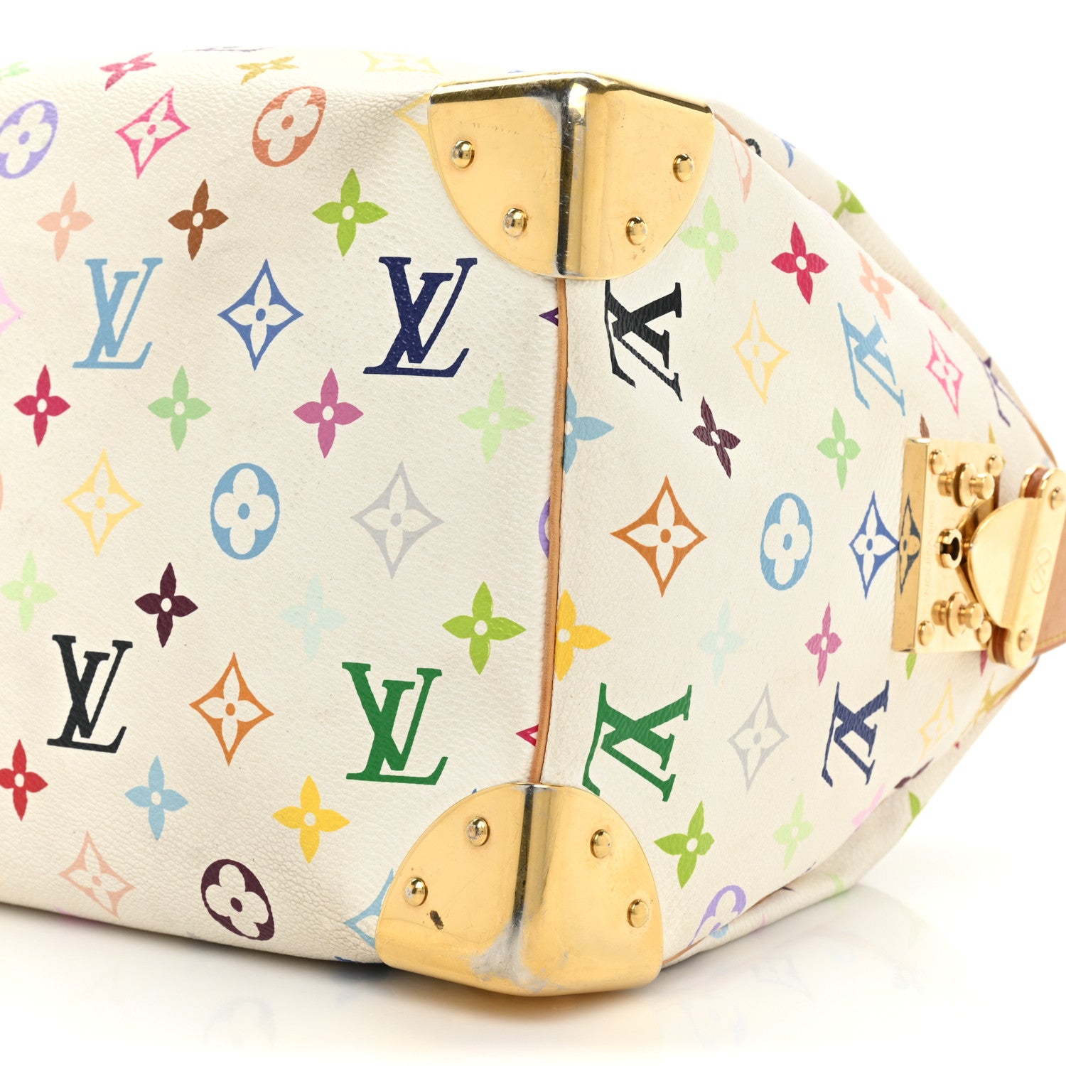 Louis Vuitton Monogram Multicolor Speedy 30 White 6 of 15
