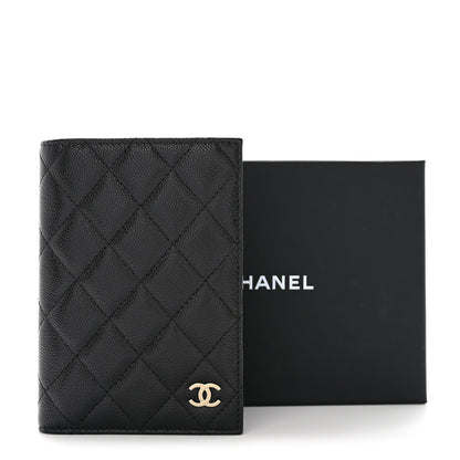 Chanel Caviar Quilted Passport Holder Black 8 of 8