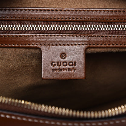 Gucci GG Supreme Monogram Medium Boston Beige Cuir 7 of 9