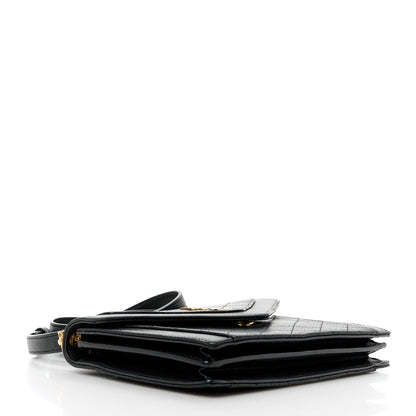 Saint Laurent Lambskin Quilted Mini Gaby Satchel Black 4 of 13
