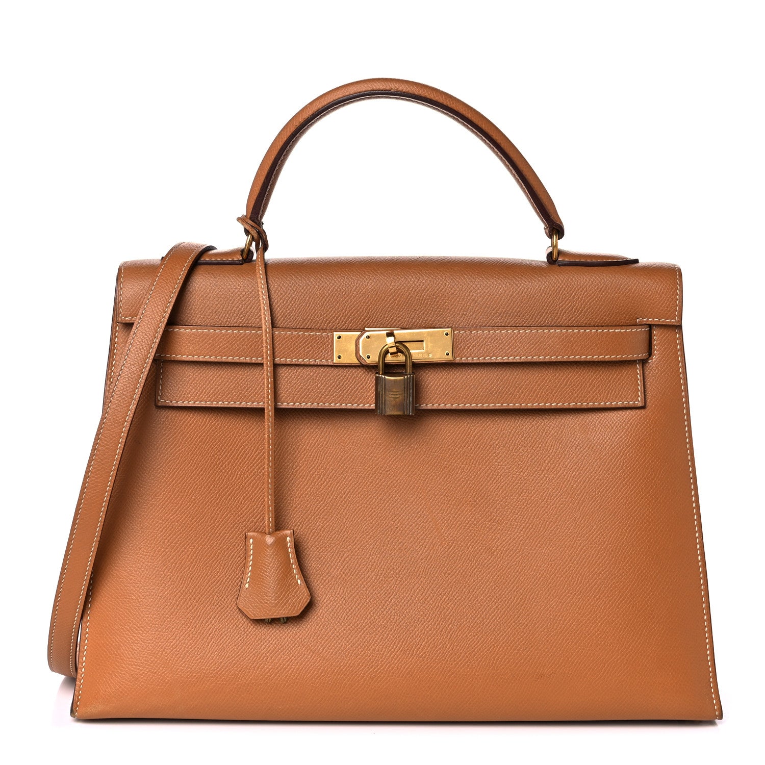 Hermes Courchevel Kelly Sellier 32 Naturelle 1 of 20