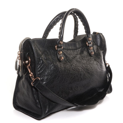 Balenciaga Agneau Giant 12 Rose Gold Hardware City Black 6 of 12