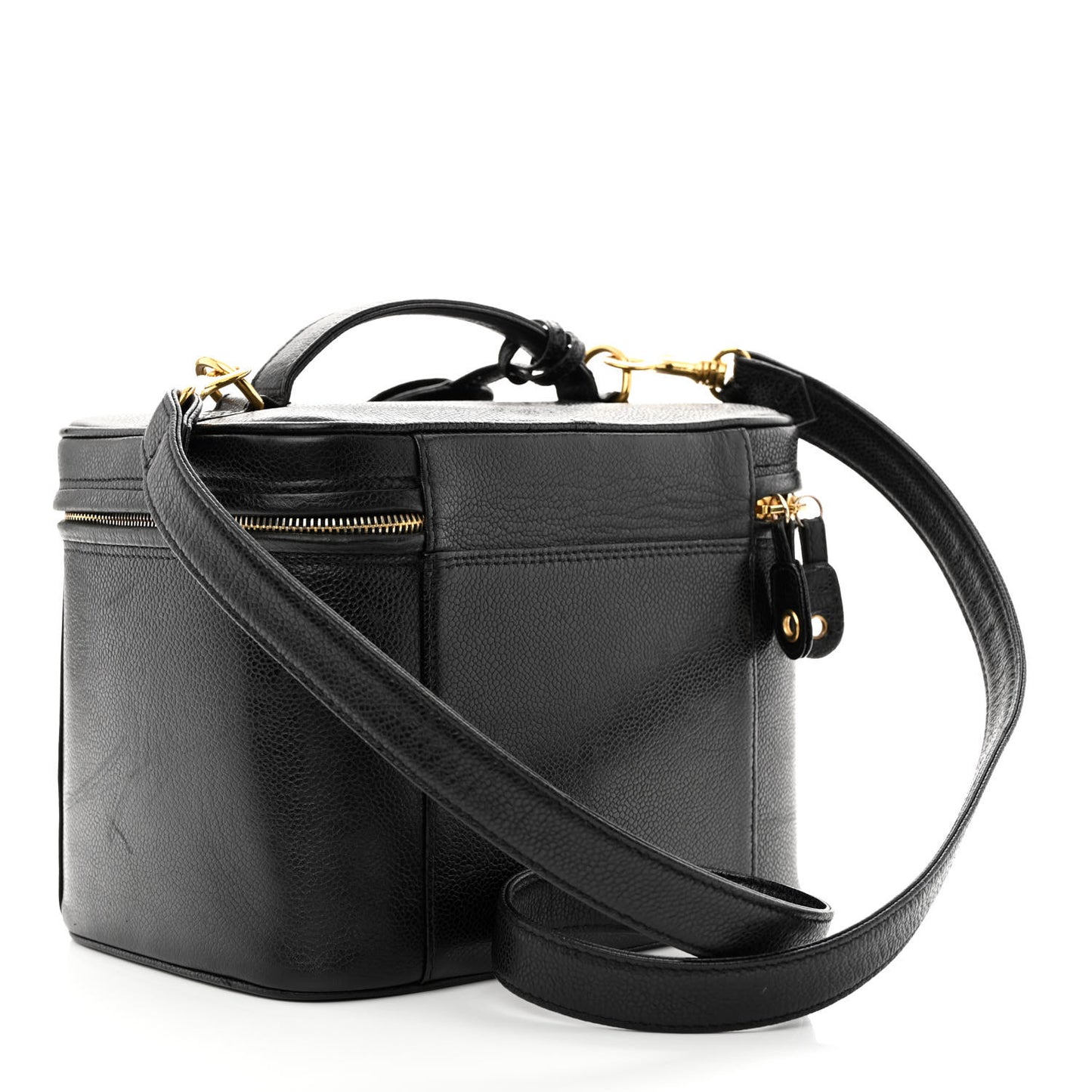 Caviar CC Vanity Train Case Black