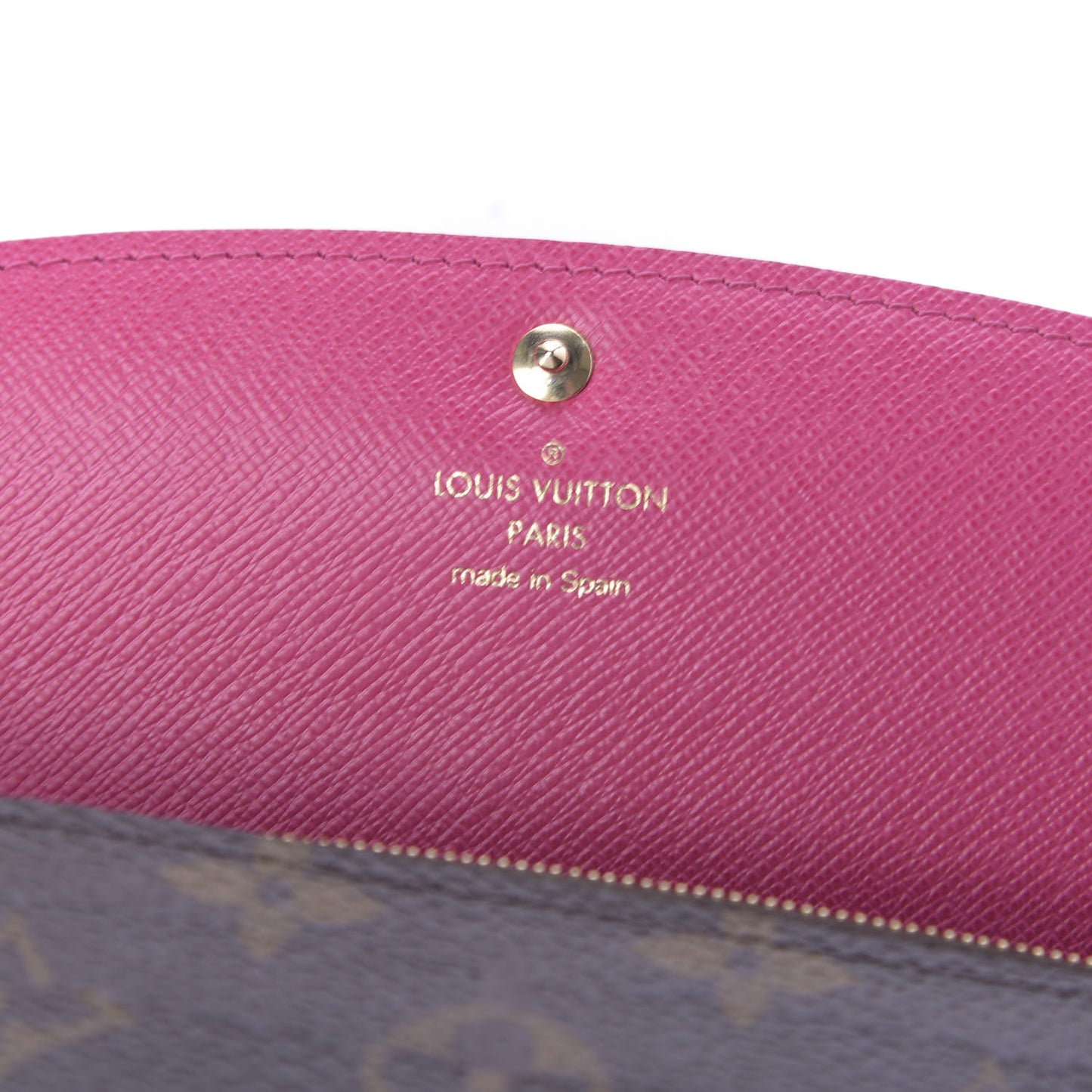 Monogram Bloom Flower Emilie Wallet