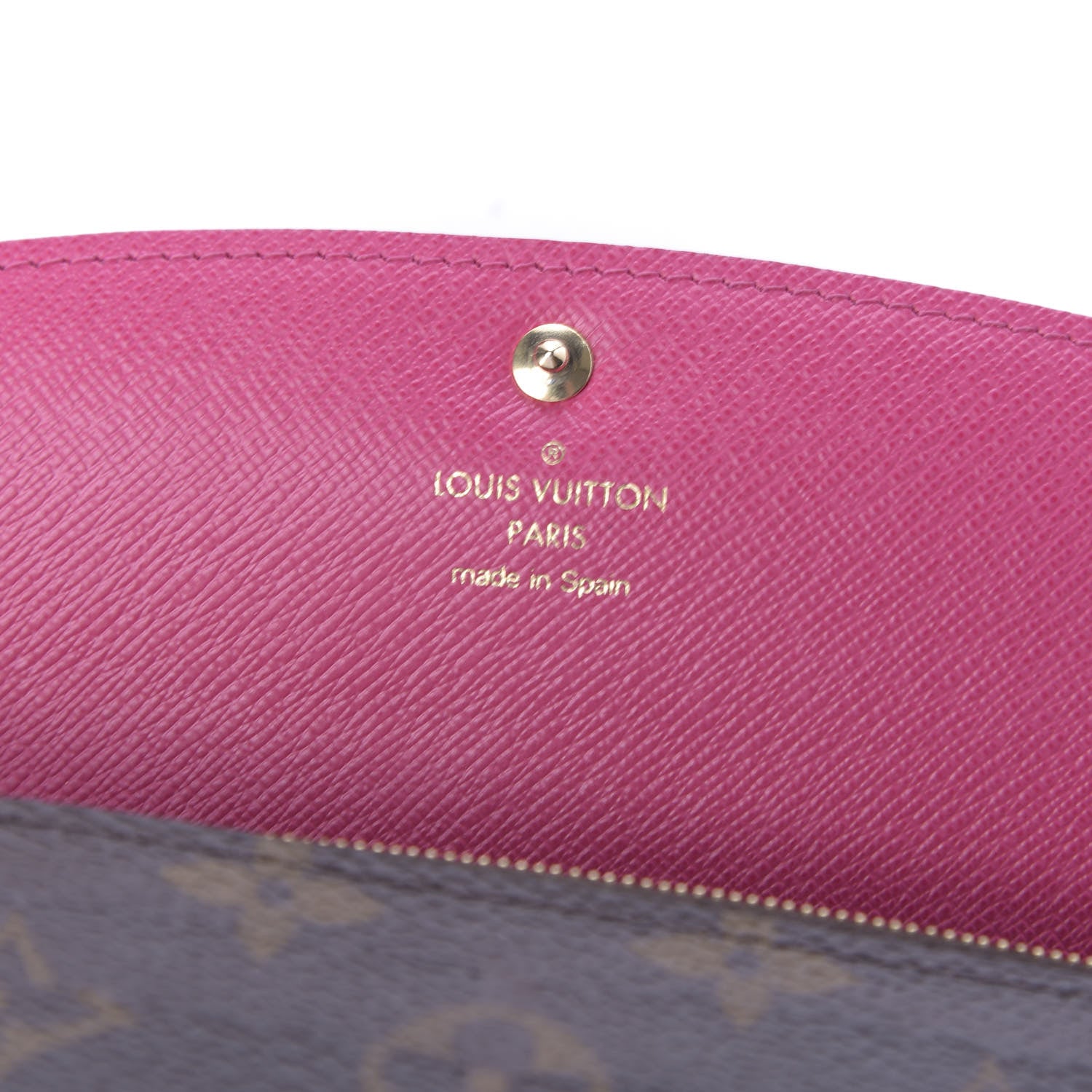 Louis Vuitton Monogram Bloom Flower Emilie Wallet 9 of 11