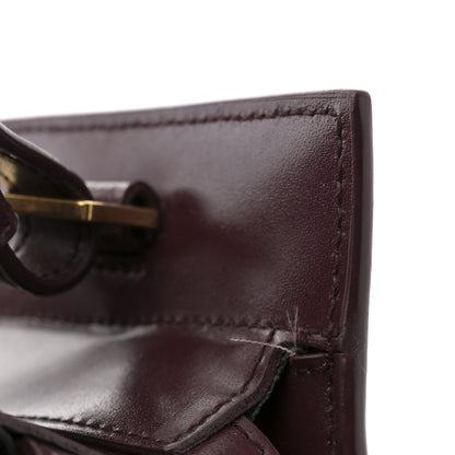 Saint Laurent Shiny Calfskin Large Uptown Tote Burgundy 12 of 13