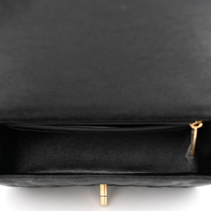 Chanel Caviar Quilted Mini Top Handle Rectangular Flap Black 5 of 10