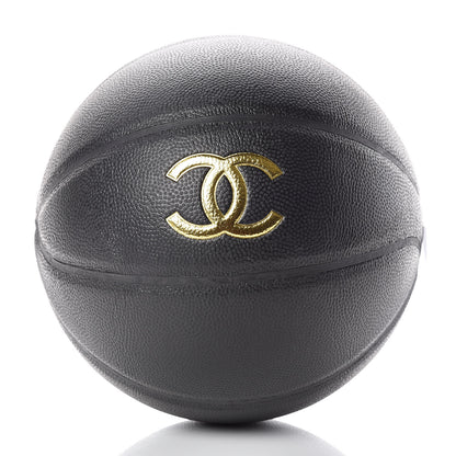 Chanel Lambskin Chain Net and Basketball Black Dark Gold 5 of 11