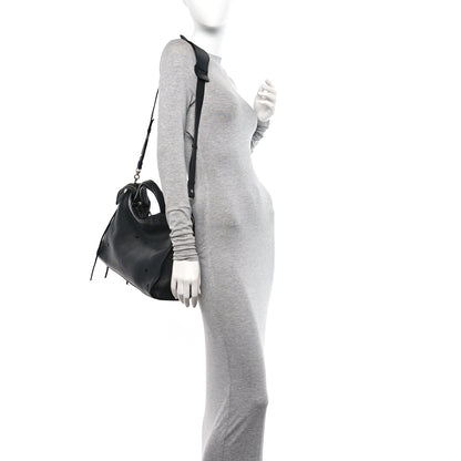 Balenciaga Veau Soyeux Perforated Blackout Hardware City Black 2 of 11