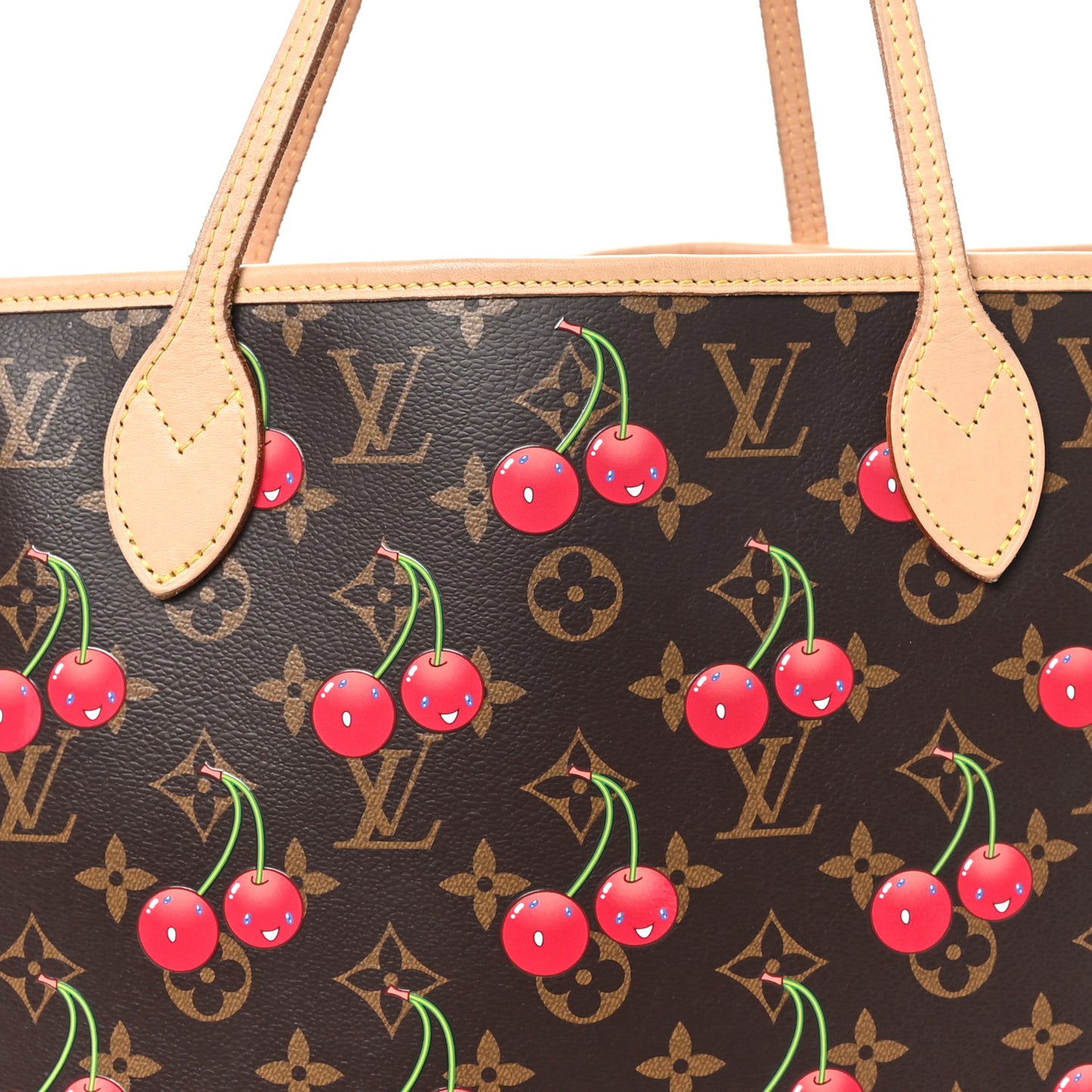 LV X TM Monogram Cerises Neverfull MM