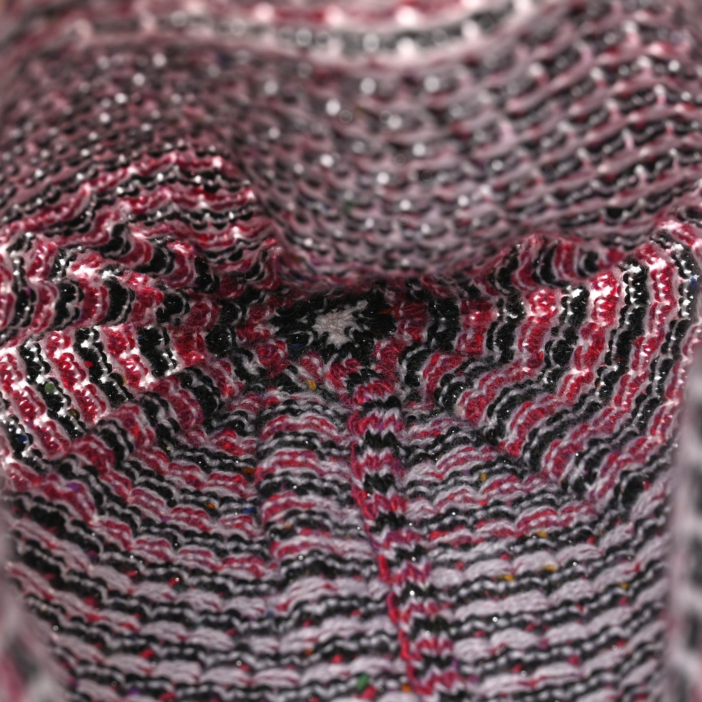 Cashmere CC Beanie Hat Pink Multicolor