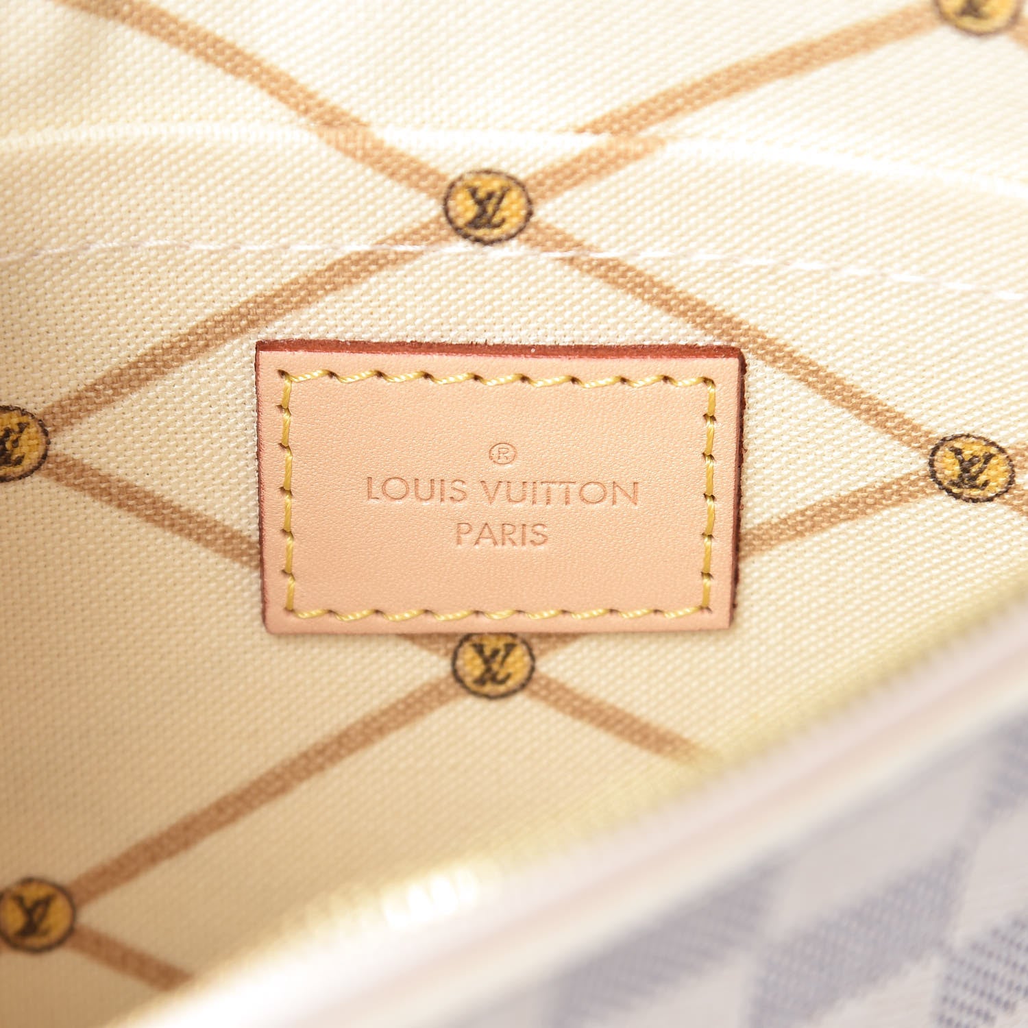 Louis Vuitton Damier Azur Summer Trunks MM GM Pochette 6 of 7