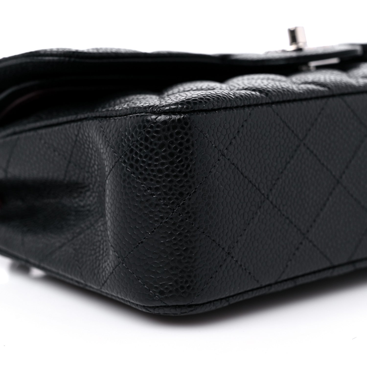 Chanel Caviar Quilted Small Double Flap Black 8 of 9