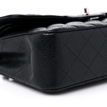 Chanel Caviar Quilted Small Double Flap Black 8 of 9