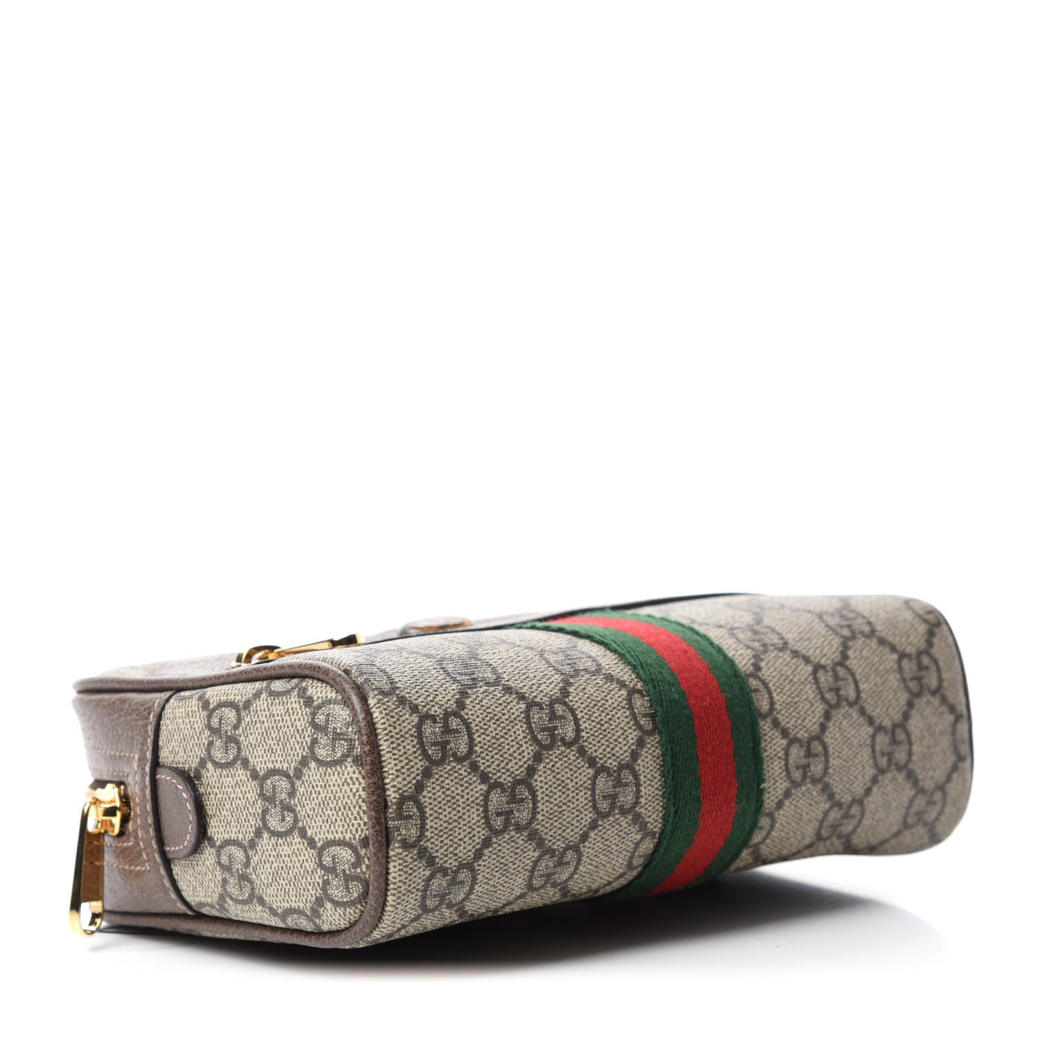 Gucci GG Supreme Monogram Small Ophidia Belt Bag 65 26 Dark Brown 4 of 11