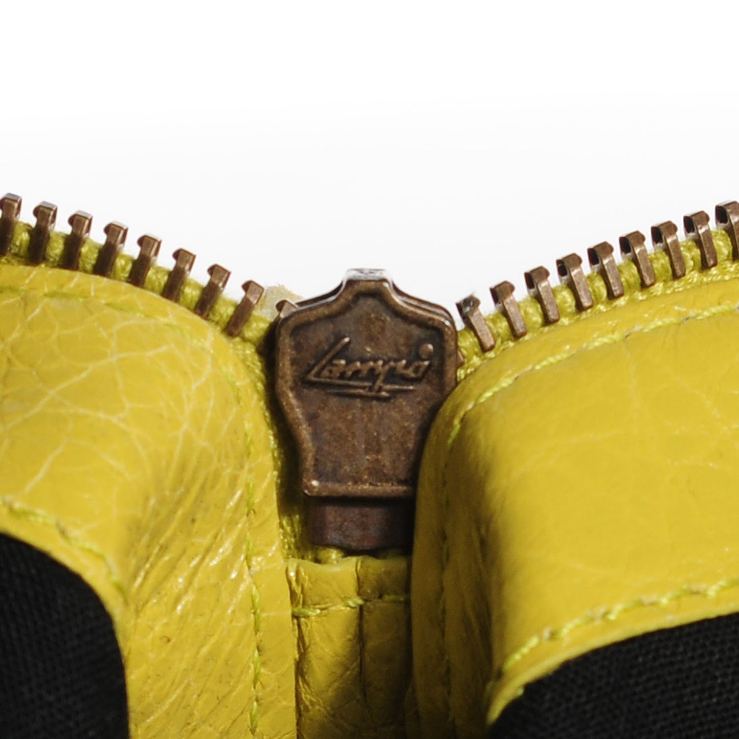 Agneau Classic Hardware Work Jaune Poussin