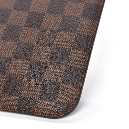 Louis Vuitton Damier Ebene Neverfull MM GM Pochette Rose Ballerine 9 of 13