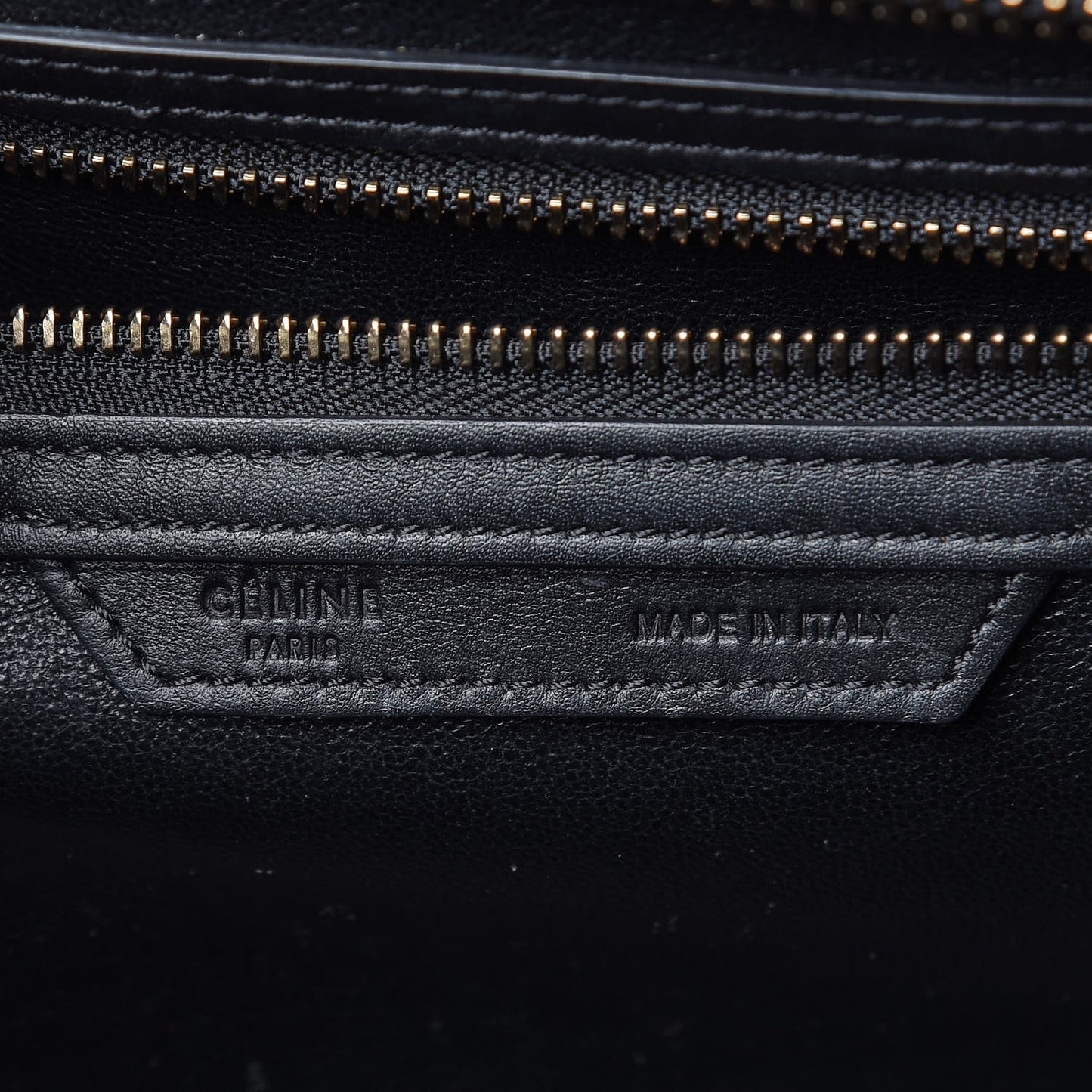 Smooth Calfskin Mini Luggage Black