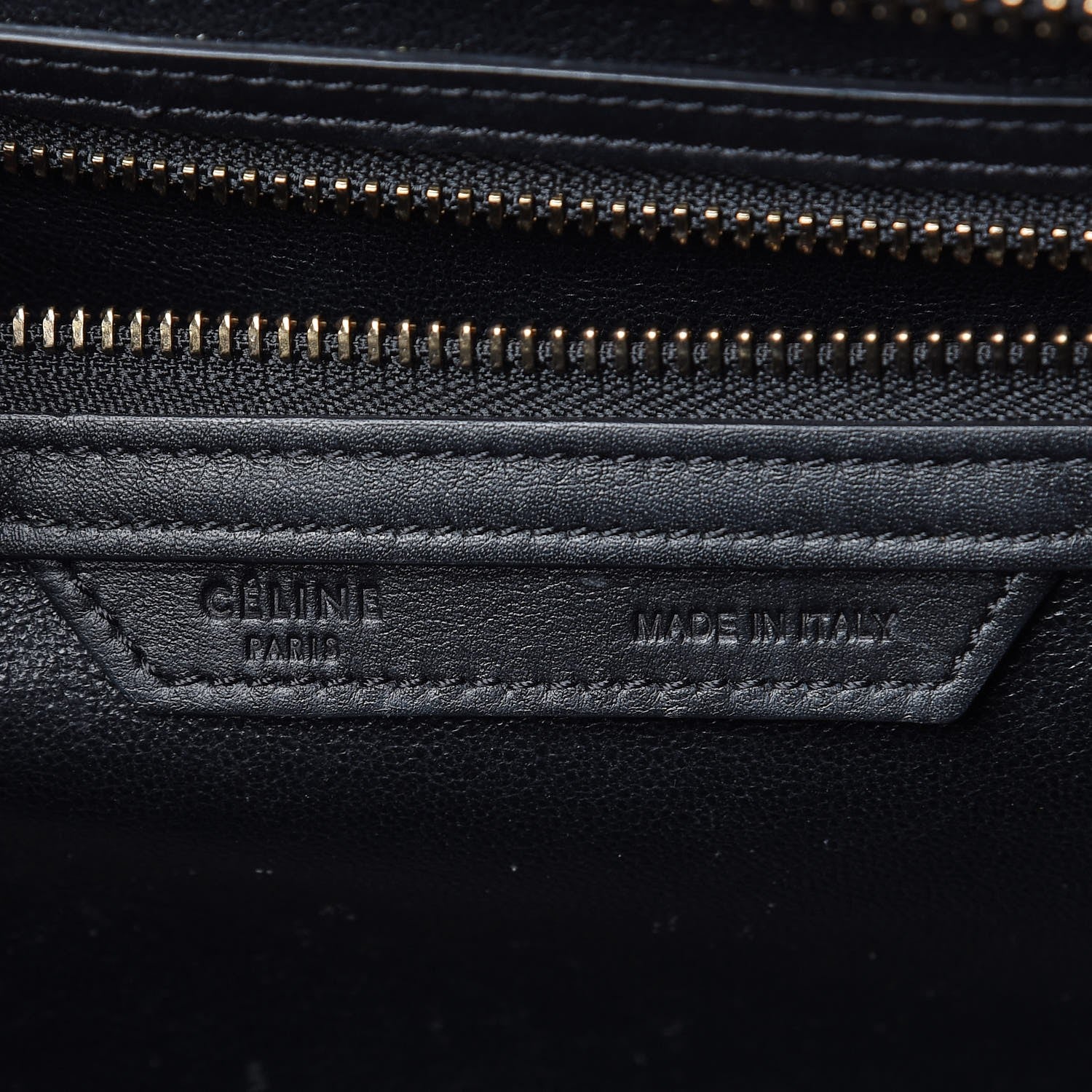 Celine Smooth Calfskin Mini Luggage Black 7 of 17