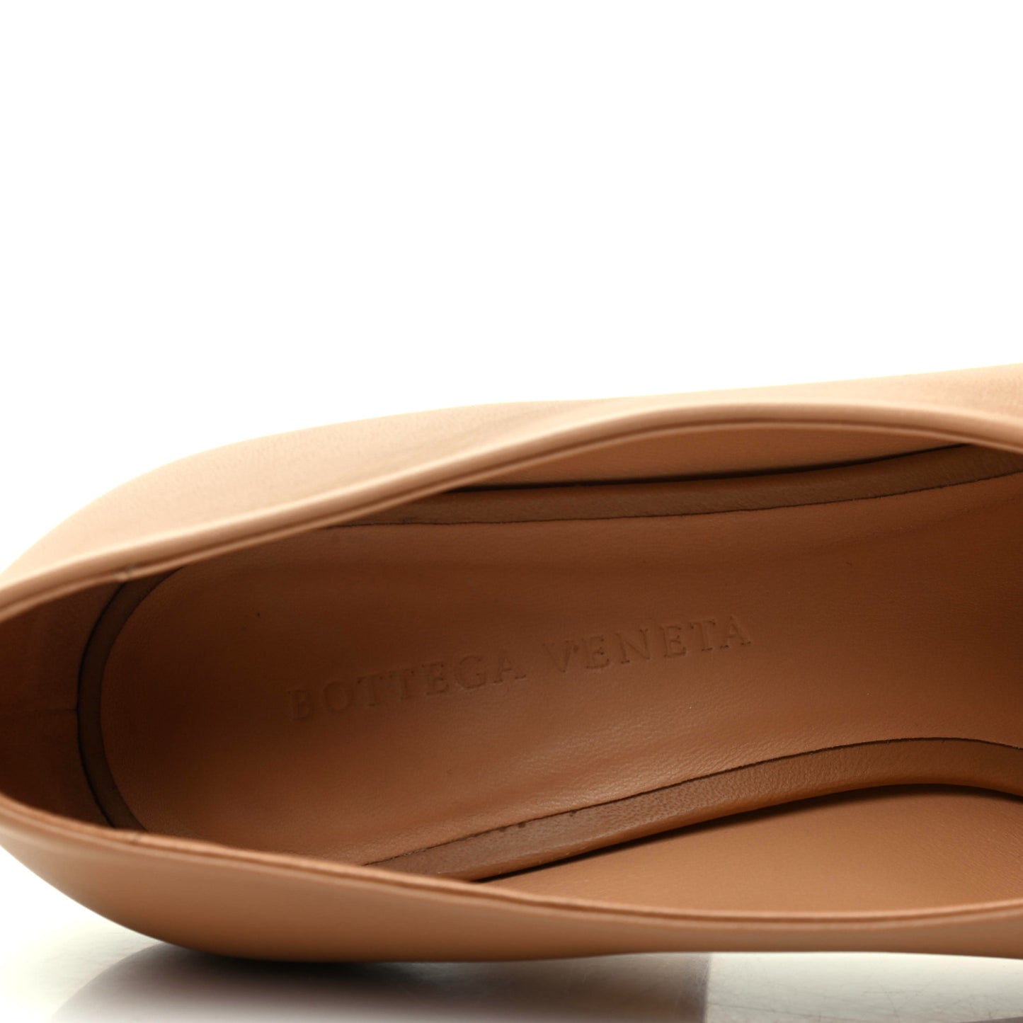Nappa Almond Pumps 38 Nude