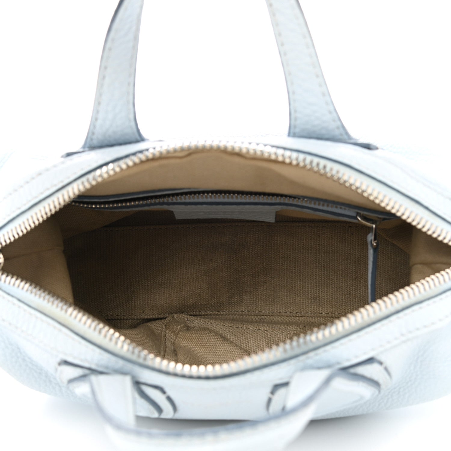Givenchy Waxed Calfskin Micro Nightingale Baby Blue 5 of 12