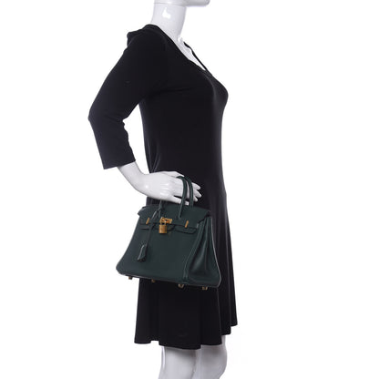 Hermes Veau Jonathan Birkin 25 Vert Tropical 3 of 32