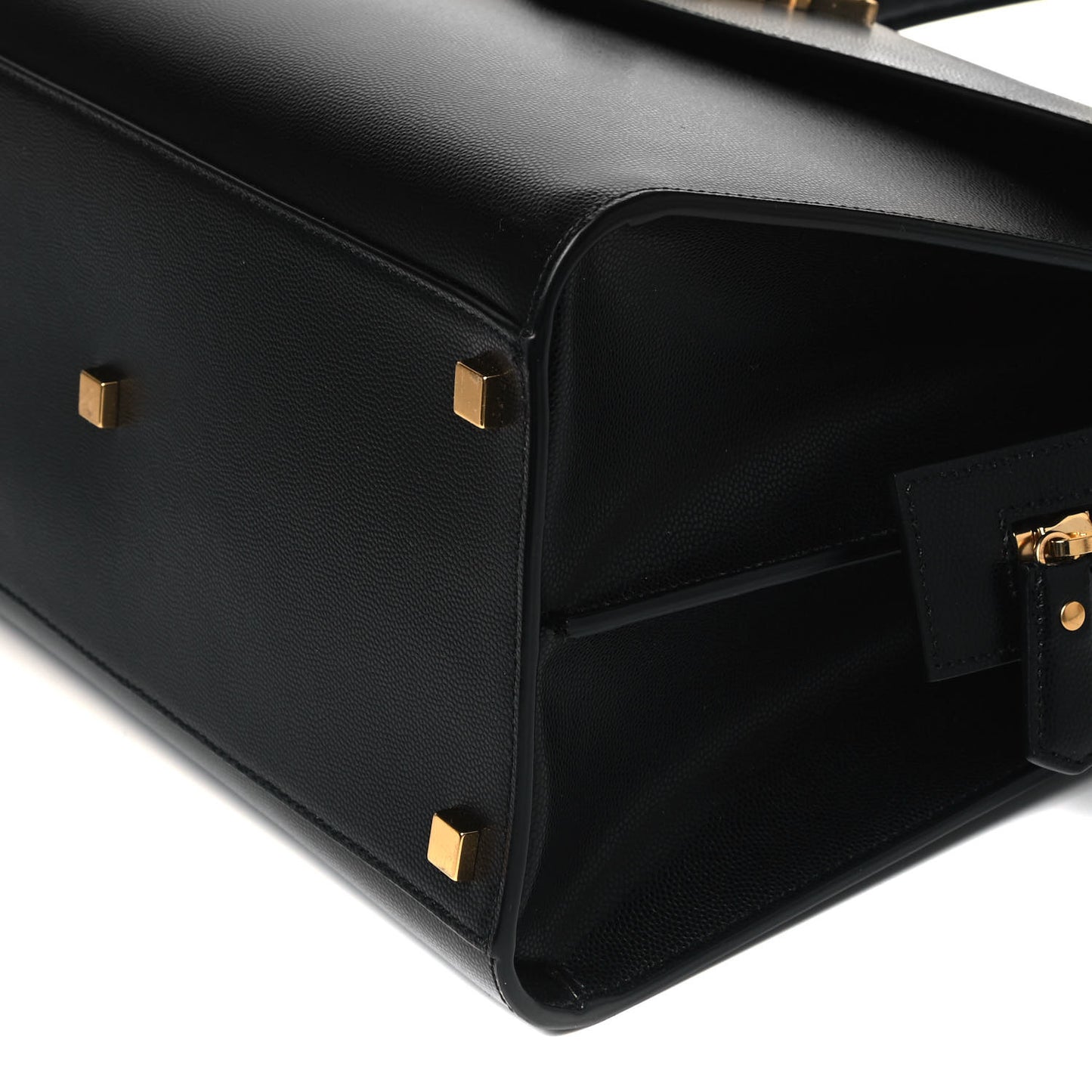 Grain De Poudre Medium Uptown Tote Black