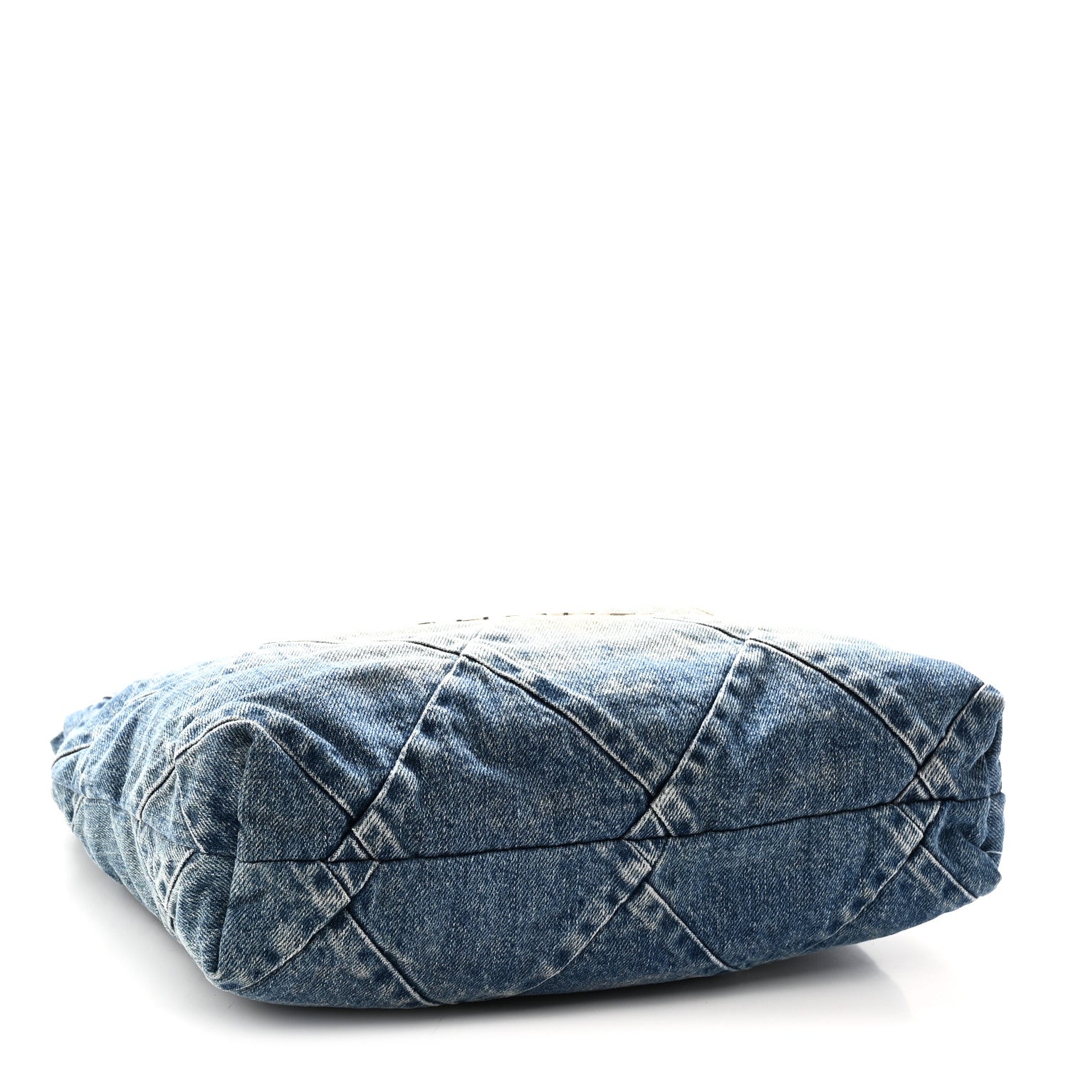 Chanel Denim Quilted Small Chanel 22 Blue 5 of 11