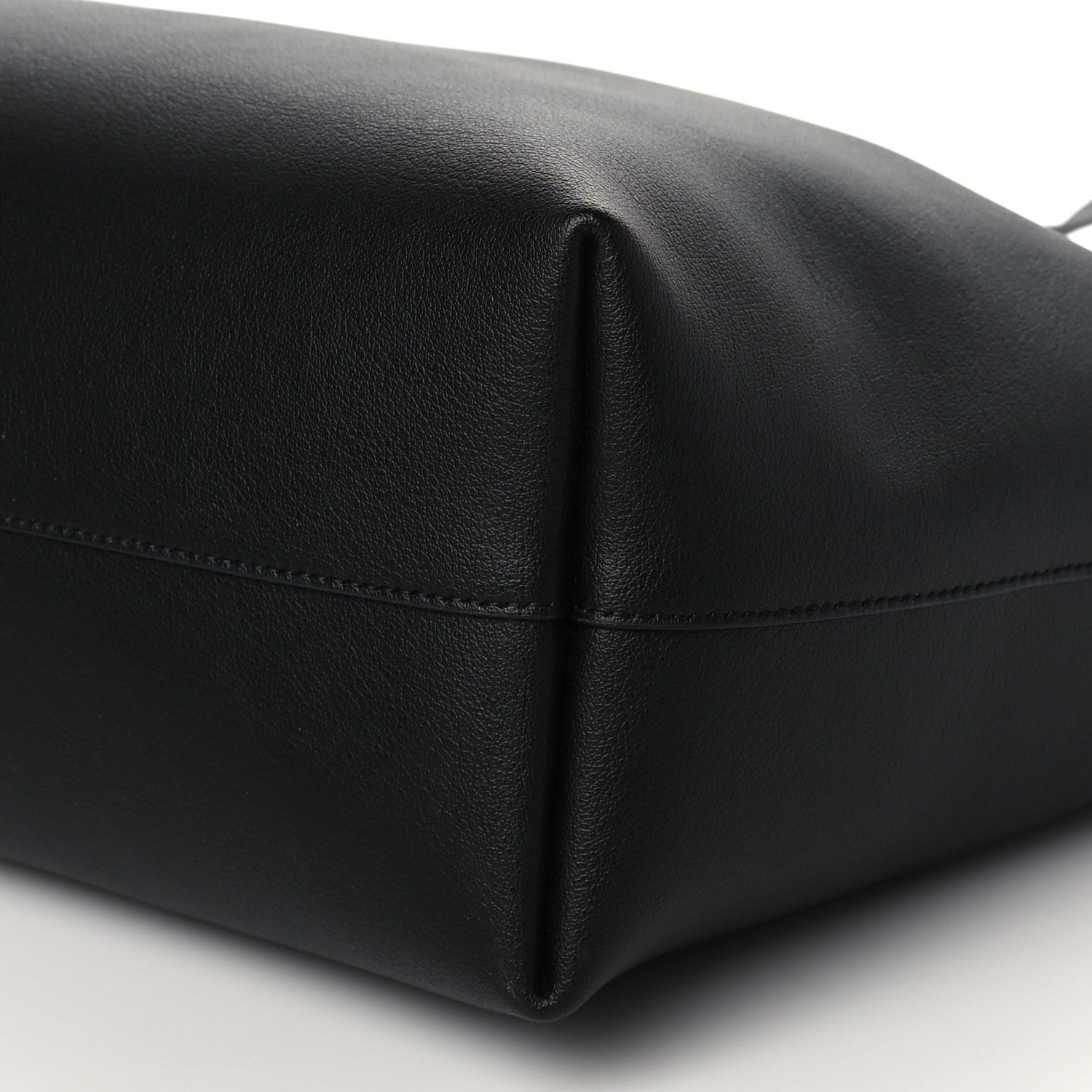 Saint Laurent Calfskin Large Shopping Tote Black 11 of 11