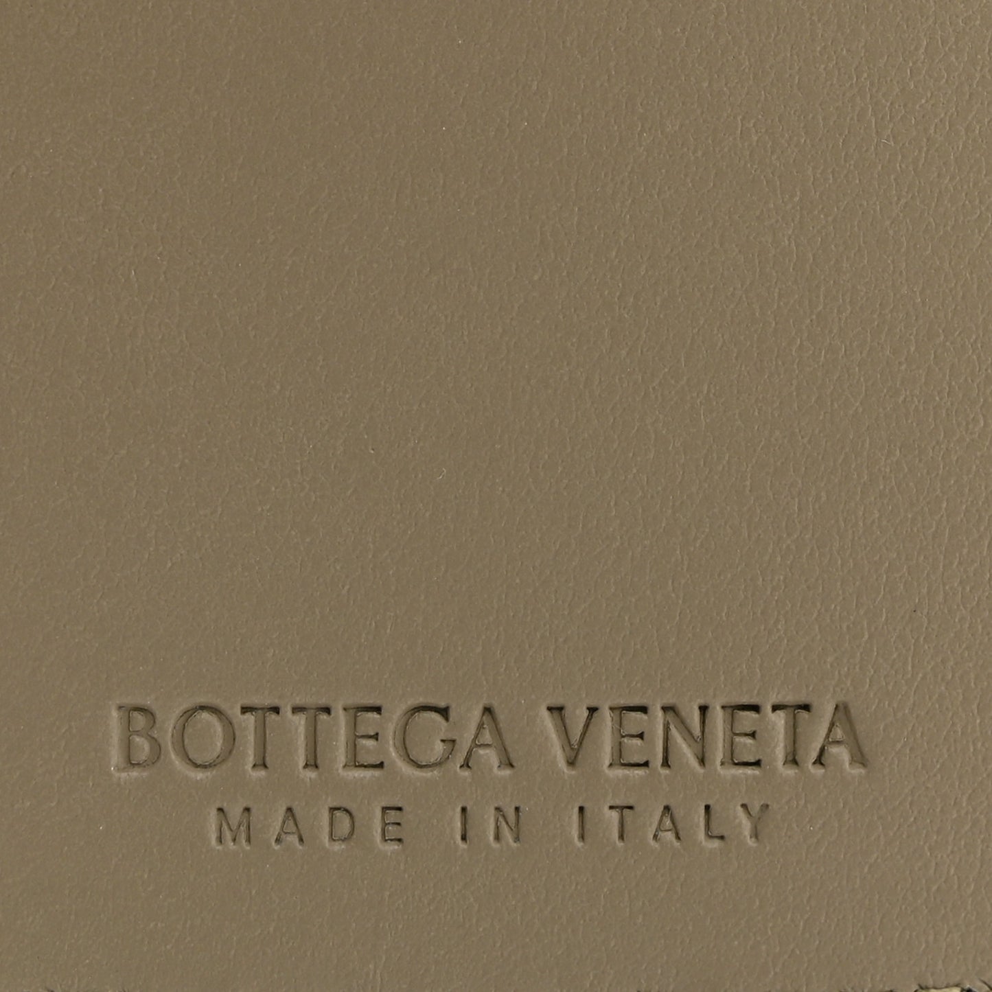 Calfskin Intrecciato Flap Card Case Deep Pacific Travertine