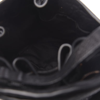 Alexander Wang Pebbled Lambskin Diego Bucket Black Rose Gold Hardware 5 of 12