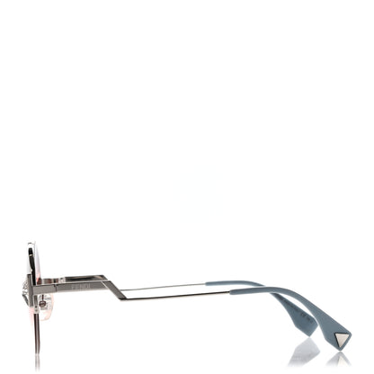 Fendi Crystal Sunglasses FF 0243/S Silver Blue 3 of 7