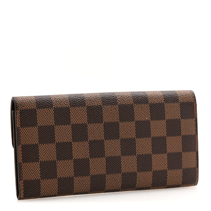 Louis Vuitton Damier Ebene Emilie Wallet 3 of 10