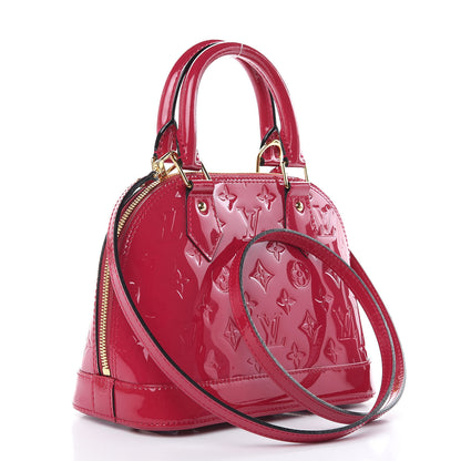 Louis Vuitton Vernis Alma BB Rose Indien 3 of 8
