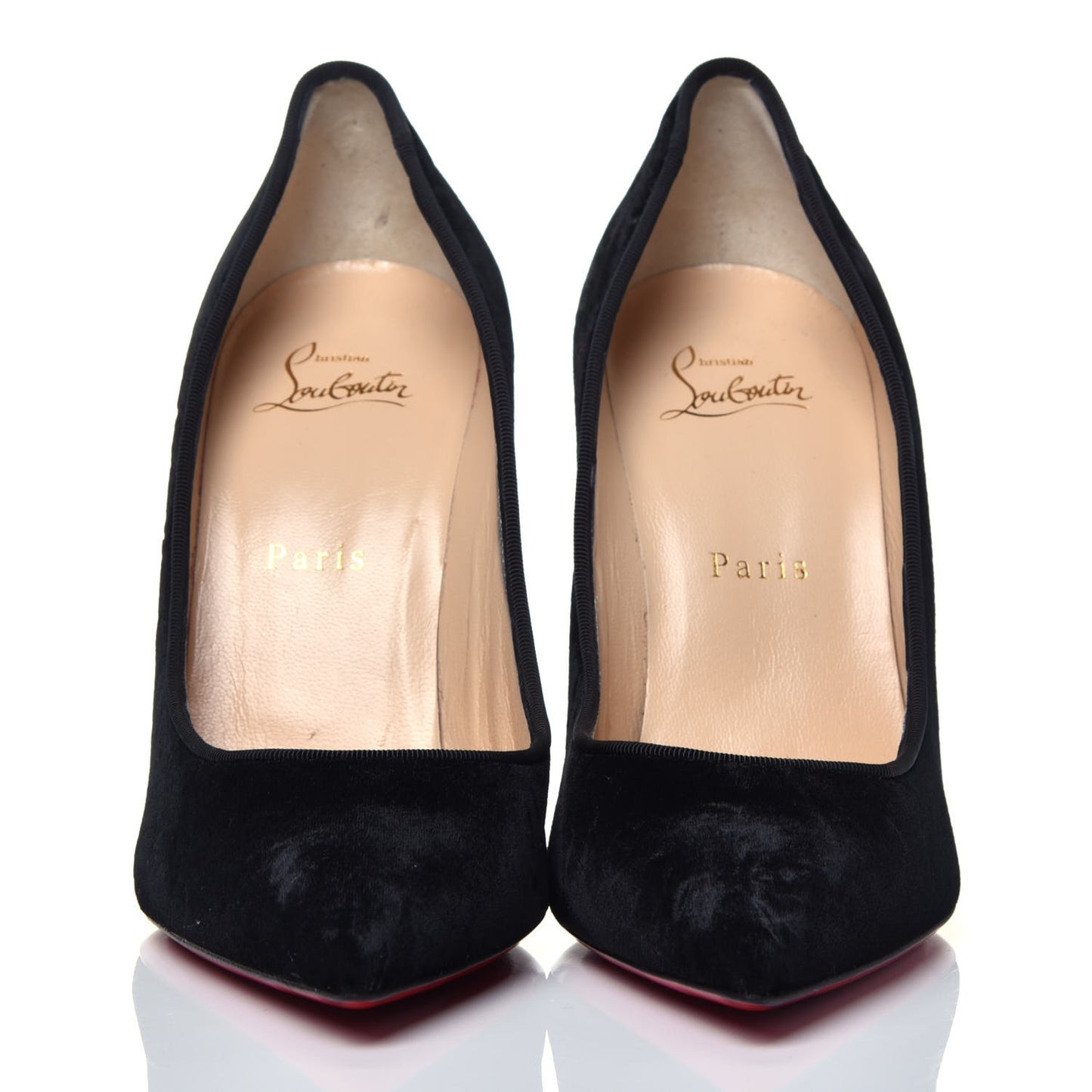 Velvet Decoltish 100 Pumps 38.5 Black