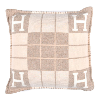 Hermes Wool Cashmere Avalon III Pillow PM Coco Camomille 1 of 4