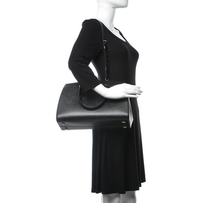 Louis Vuitton Epi Soufflot MM Black 2 of 6