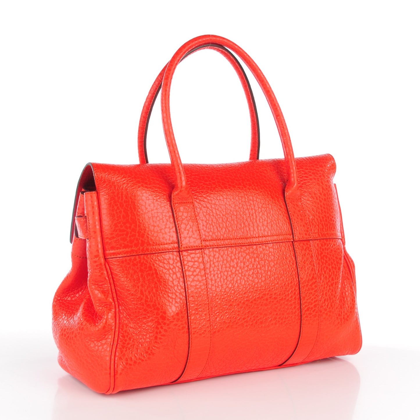 Shiny Grain Bayswater Satchel Flame