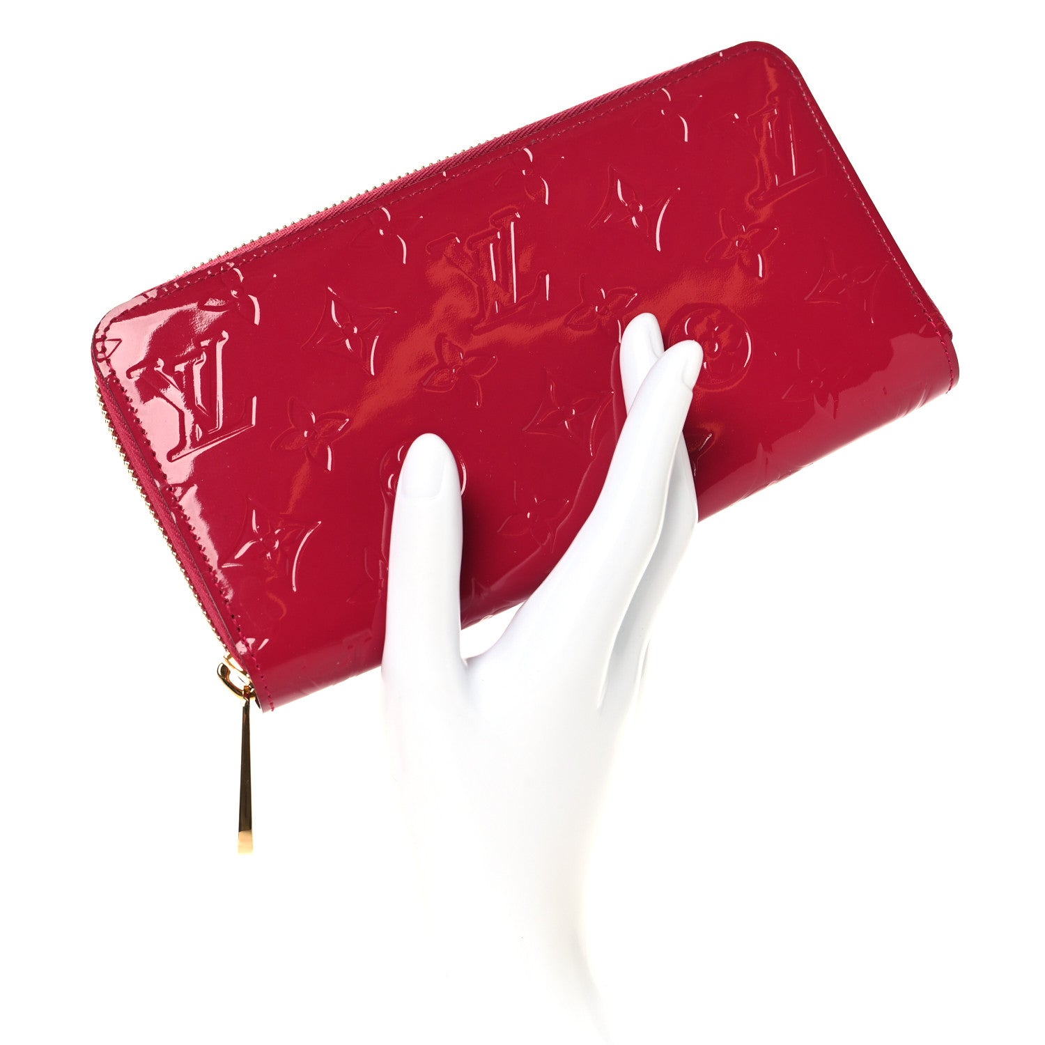 Louis Vuitton Vernis Zippy Wallet Fuchsia 2 of 8