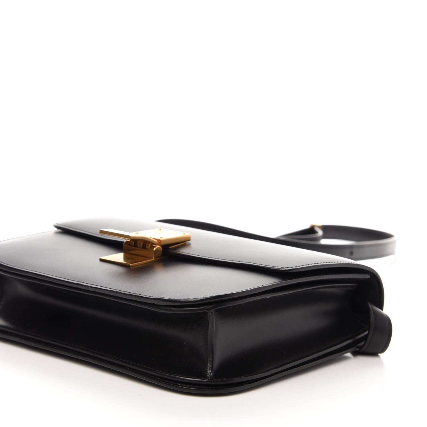 Celine Box Calfskin Medium Classic Box Flap Black 7 of 13