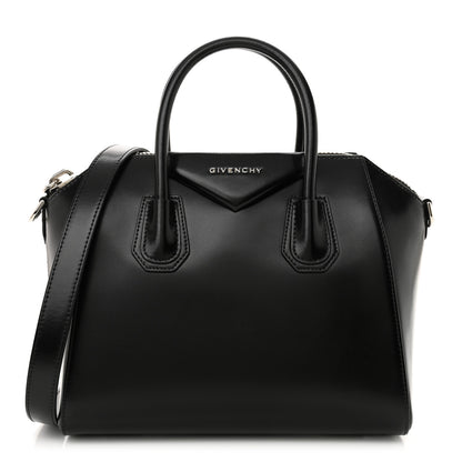Givenchy Shiny Lord Calfskin Small Antigona Black 1 of 9