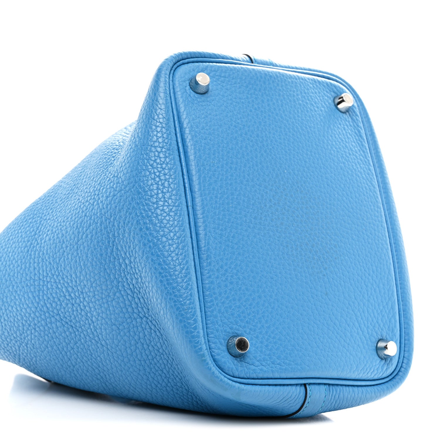 Hermes Taurillon Clemence Picotin Lock 18 PM Bleu Zanzibar 9 of 10