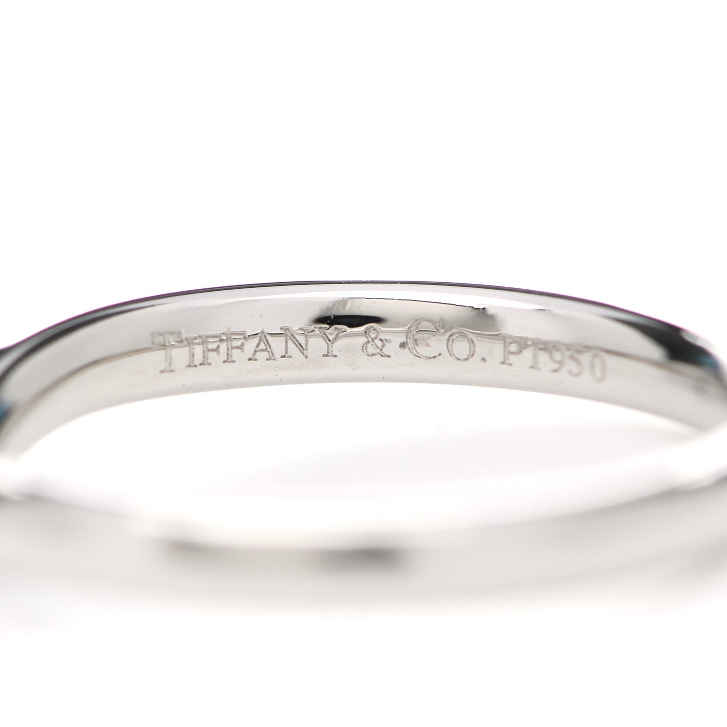 Platinum Diamond 2mm Elsa Peretti Band Ring 48 4.5