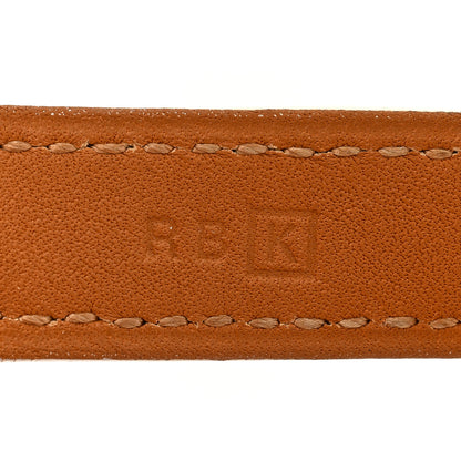 Hermes Epsom Kelly Double Tour Bracelet White 4 of 4