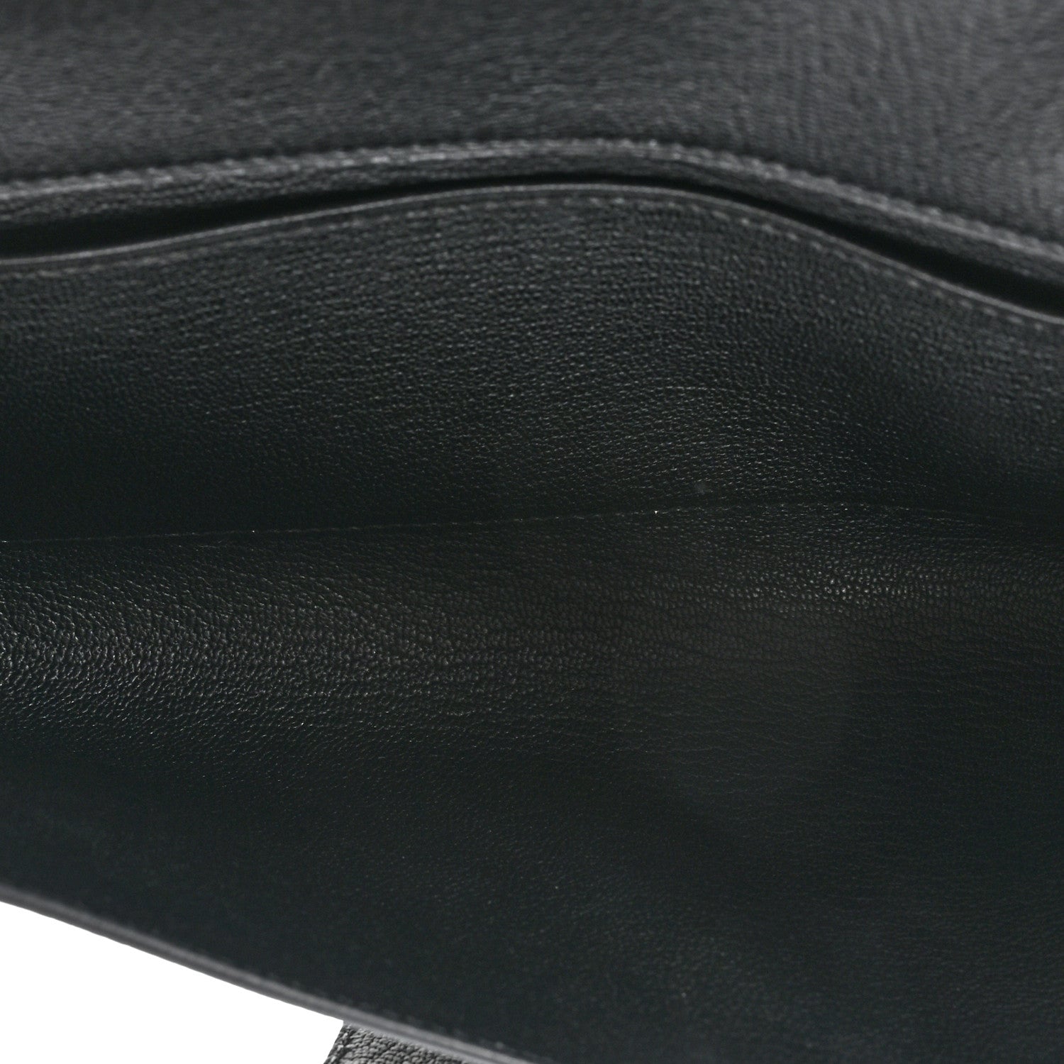 Hermes Chevre Mysore Medor 23 Clutch Black 5 of 9
