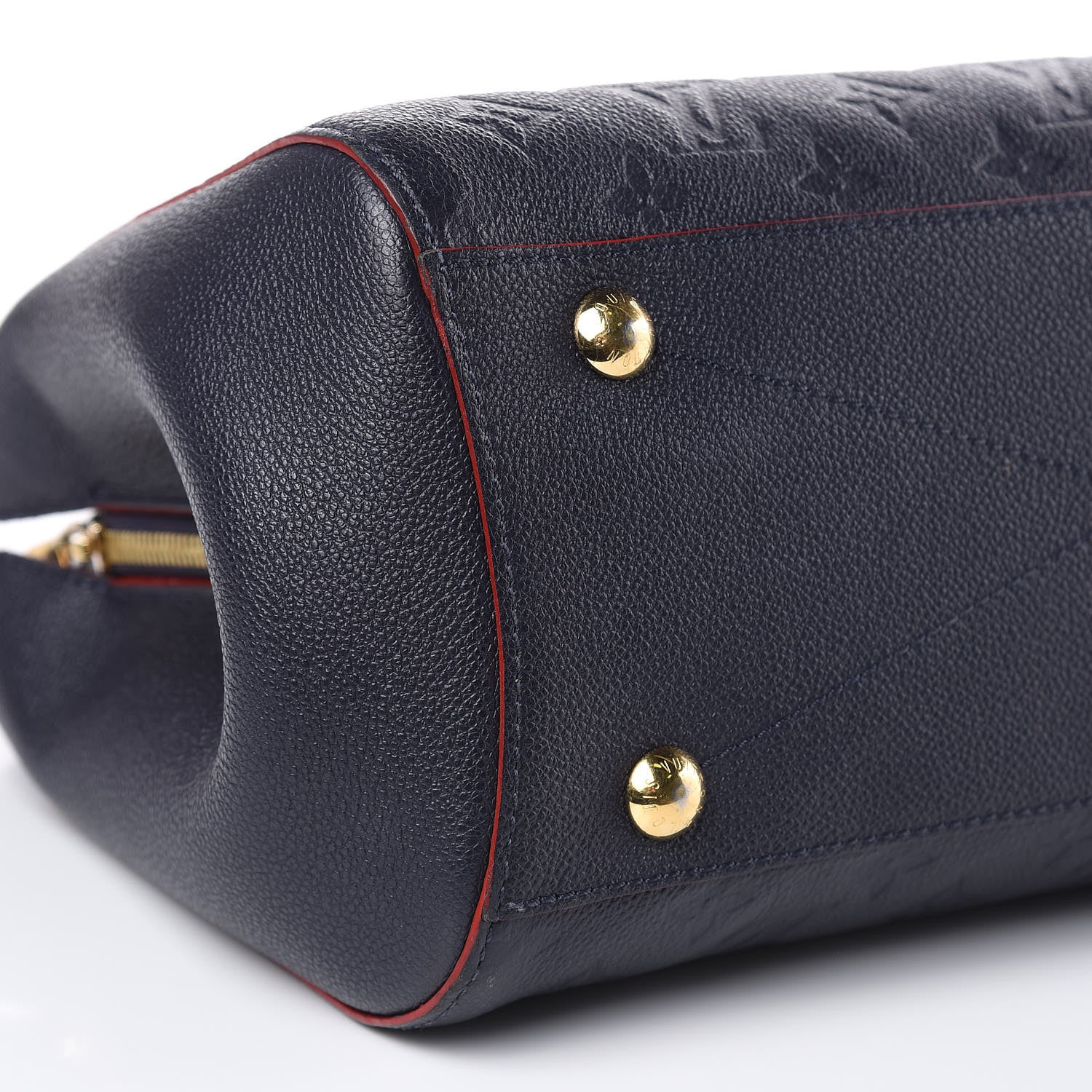 Louis Vuitton Empreinte Montaigne MM Marine Rouge 7 of 9