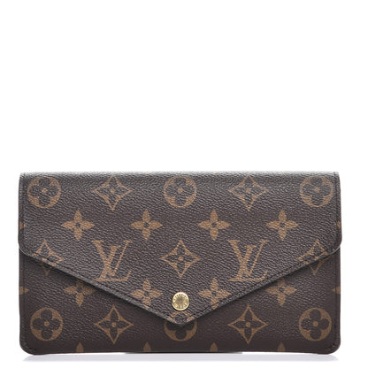Louis Vuitton Monogram Jeanne Wallet Rose Ballerine 1 of 8