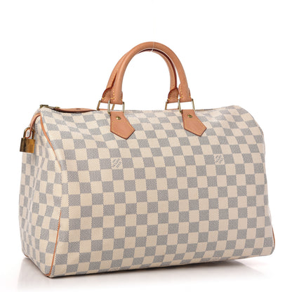 Louis Vuitton Damier Azur Speedy 35 3 of 9