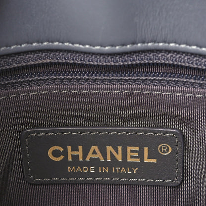 Chanel Lambskin Quilted Small La Parisienne Top Handle Flap Grey 6 of 9